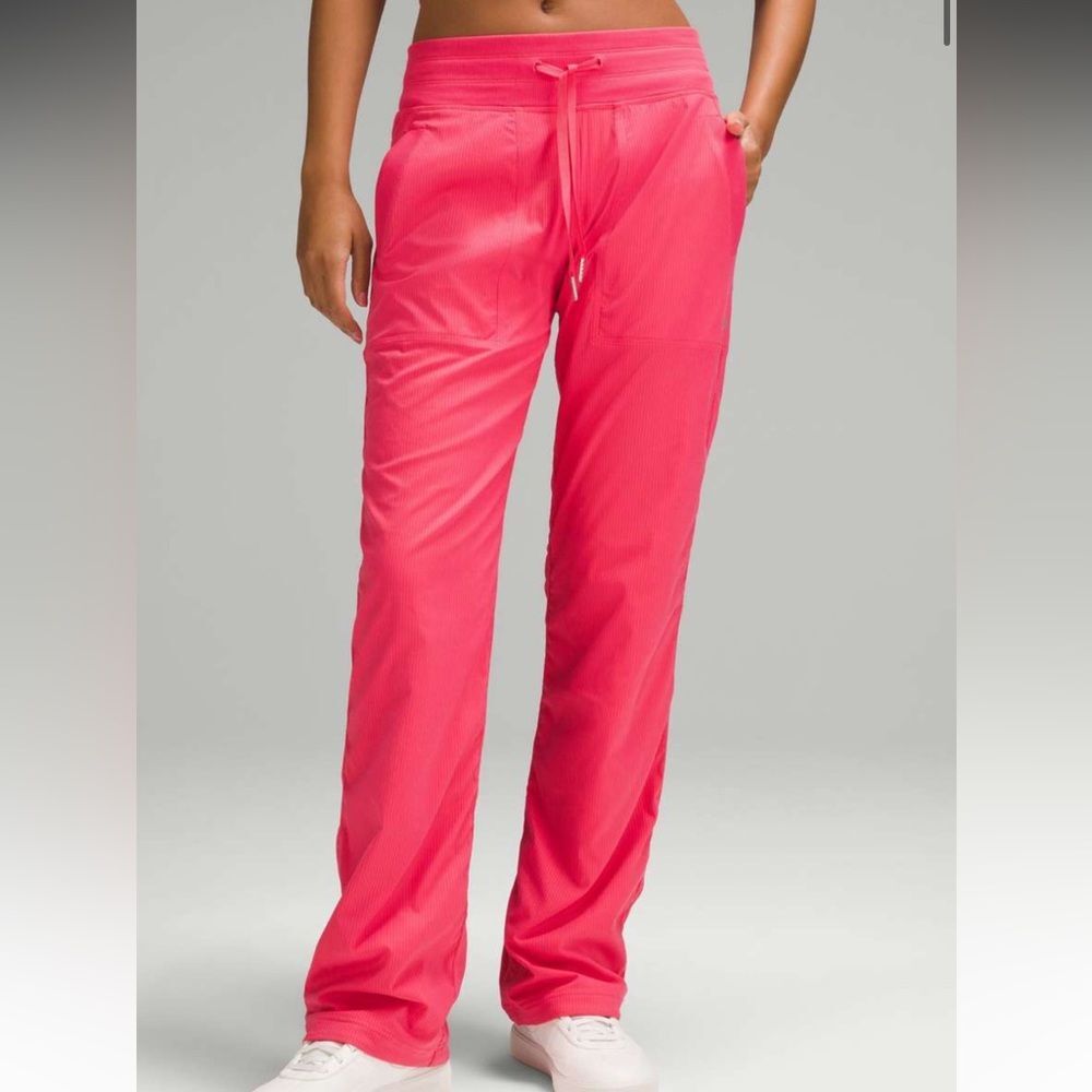 Lululemon Dance Studio Mid-Rise Lined Pant *Regular Glaze Pink Swift Size 4 - Picture 10 of 11